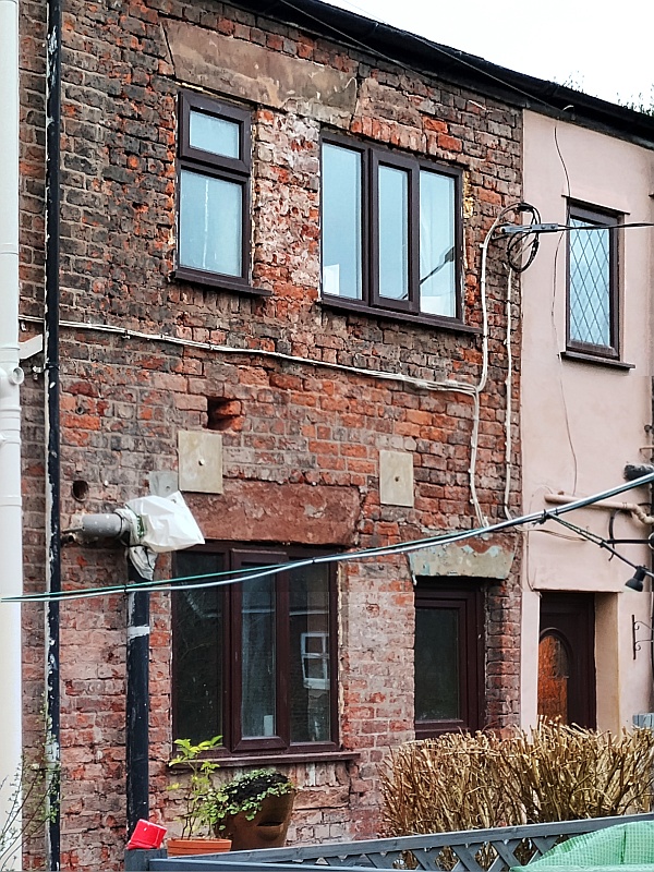Bricks Seen After Render Removed