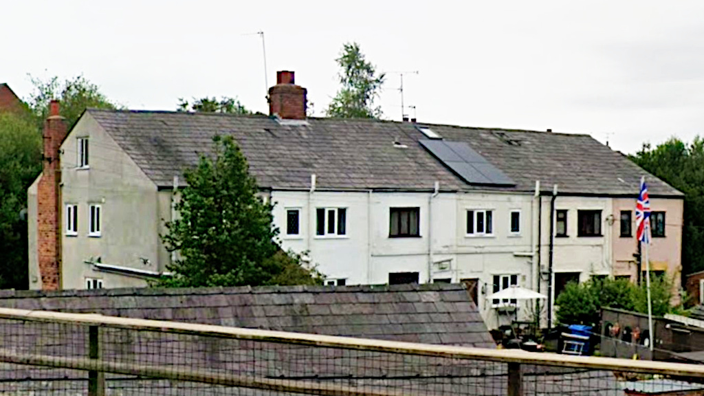 The Rear of Canalside Cottages