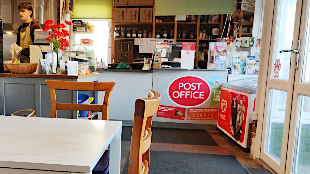 Inside the Post Office