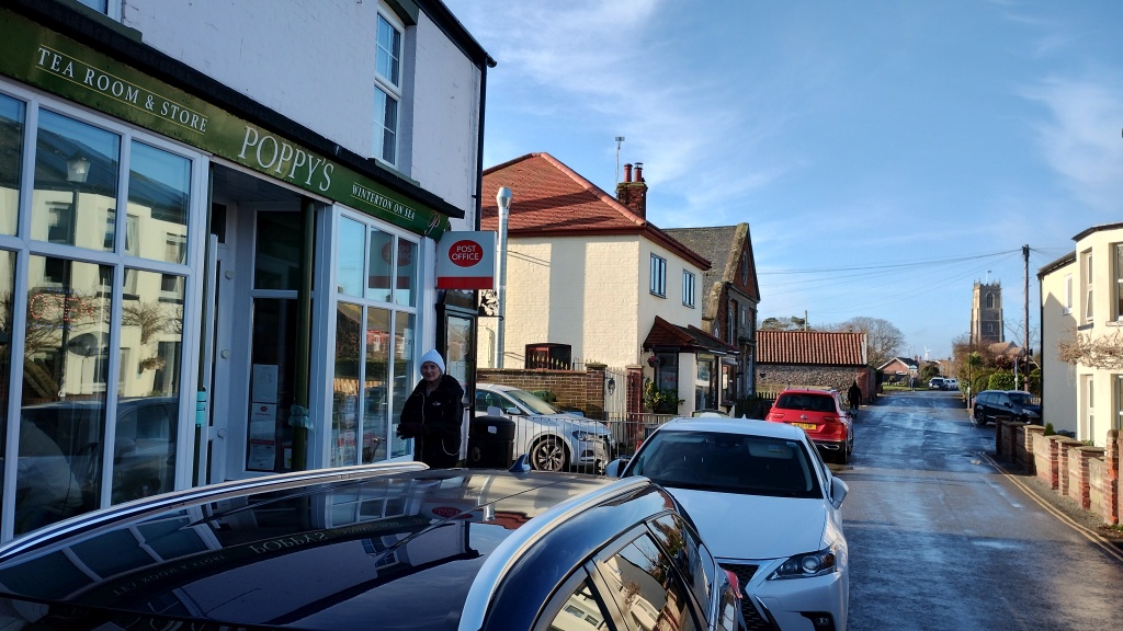 Outside the Post Office